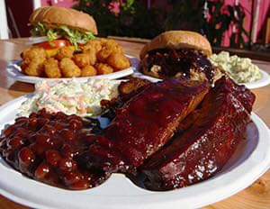 Bert's BBQ Meal